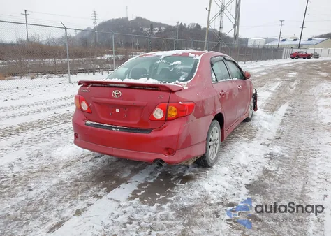 2010 Toyota Corolla S from USA, damaged, VIN 1NXBU4EE9AZ170520